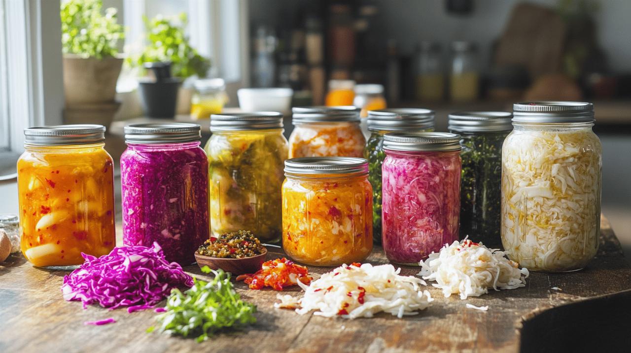 Les bienfaits des aliments fermentes: un voyage entre tradition et modernite pour tous les regimes alimentaires restrictifs